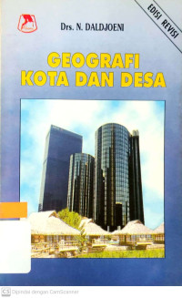 Image of Geografi kota dan desa
