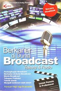 Image of Berkarier di dunia broadcast televisi dan radio