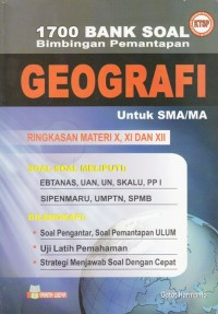 Image of 1700 Bank Soal Geografi untuk SMA/MA