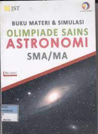 Image of buku materi & simulasi olimpiade sains astronomi