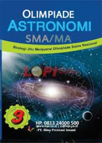 Image of Olimpiade Astronomi SMA/MA jilid 3